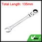 1pc/2pcs Metric Flex-Head Ratcheting Combination Wrench 72 Teeth 12 Point Dual-purpose Rachet Wrench Ended Spanner Hand Tools (6mm-24mm To Choose) — image 54 of 55