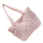 Womens Shoulder Bag Large Capacity Armpit Bag Casual Handbags Students School Bag Commuting Bag Qulited Underarm Bag — image 6 of 17