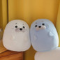Plush Seal Pillow Stuffed Animal Cute Squishy Seal Plushie Soft Huggable Toy — image 6 of 9