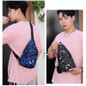 Personalized Pattern Multifunction Shoulder Crossbody Bag for Men Short Travel Messenger Chest Bag Light Outdoor Sport Recreation Lovers Single Shoulder Bag — image 21 of 29