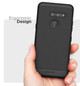 Encased Lg G8 Thinq Case (Thin Armor) Slim Fit Flexible Grip Phone Cover  Black — image 8 of 8
