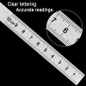 Stainless Steel Round Head 180 degree Protractor Angle Finder Rotary Measuring Ruler Machinist Tool 10cm Craftsman Ruler — image 6 of 13