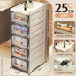 Ultra-Slim Gap Storage Cabinet - Waterproof Bathroom & Kitchen Organizer for Tight Spaces — image 12 of 13