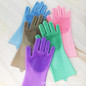 Premium Silicone Dishwashing Gloves - Waterproof Kitchen Gloves for Cleaning, Washing Pets, and Household Chores — image 9 of 13