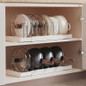 Adjustable Kitchen Pot and Pan Rack - Expandable Countertop or Cabinet Organizer for Cookware, Lids, and Dishes — image 6 of 9
