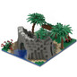 Creative Garden Wild Survival Tropical Rain Forest Simulation Scene Building Blocks Bricks Toys Gifts — image 4 of 11