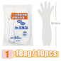 10PCS/bag Disposable Long Arm Glove Transparent Waterproof Sleeve Gloves for Kitchen Bathroom Cleaning Housework Cleaning Gloves — image 7 of 7